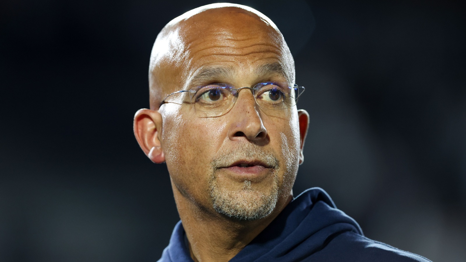 James Franklin looking on