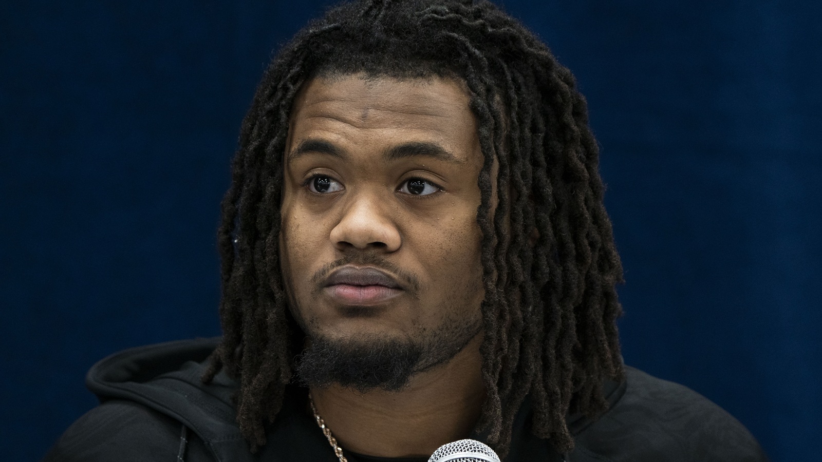 Jaydon Blue at the NFL Combine