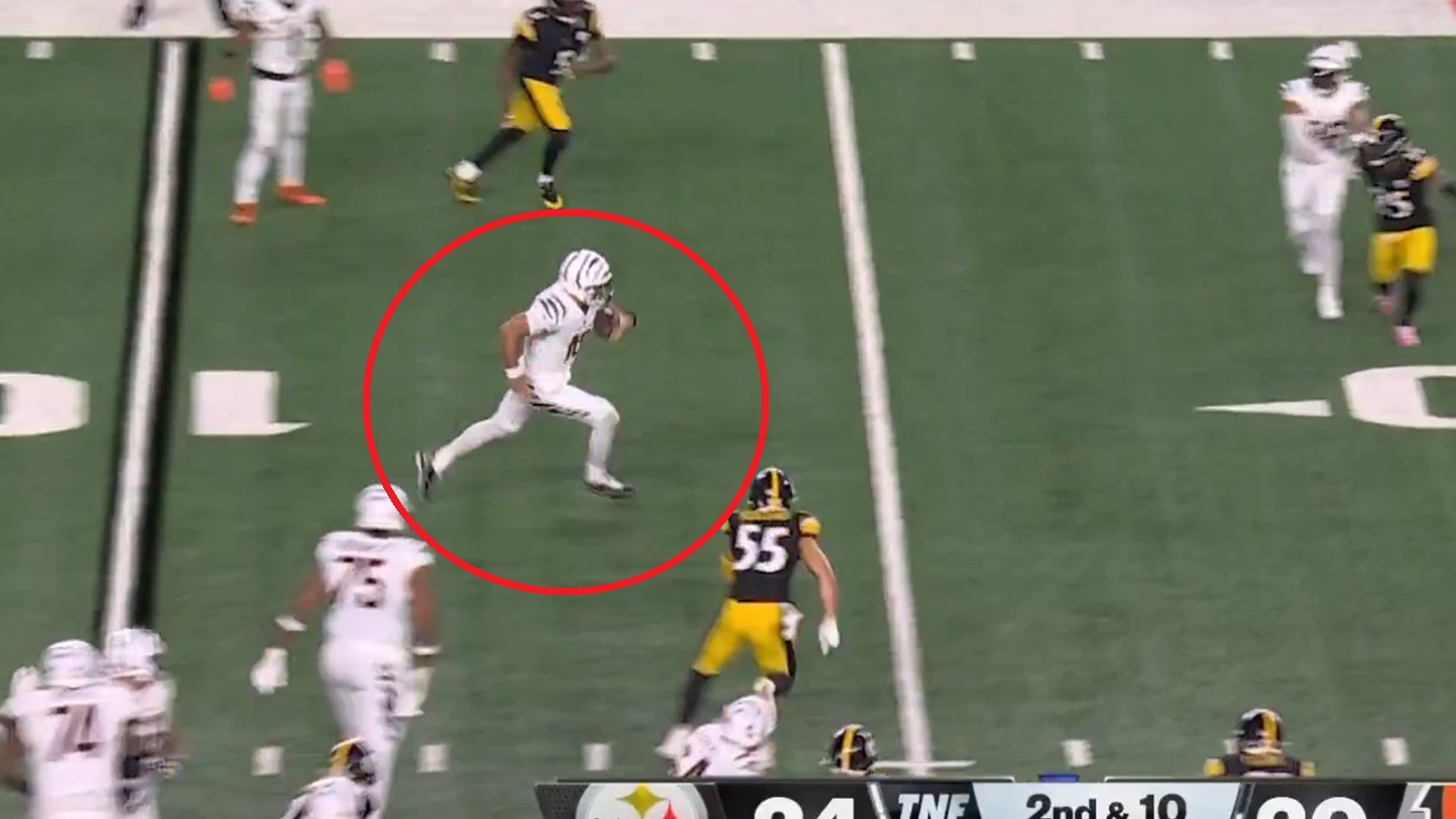 Joe Flacco running the ball