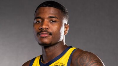 Kam Jones in a photoshoot