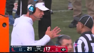 Lane Kiffin teasing Kirby Smart