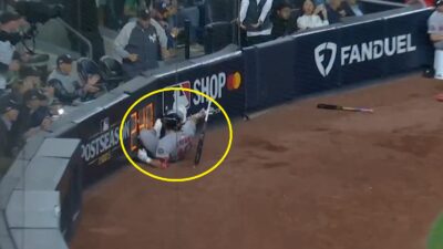 Nate Eaton on the ground