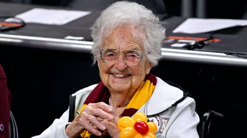 Sister Jean smiling