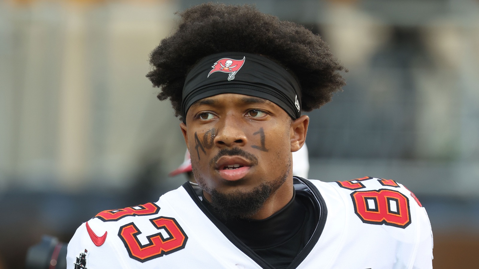 Tez Johnson looking on before a game