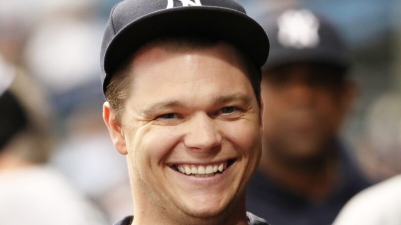 Sonny Gray smiles