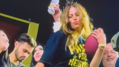 Diego Pavia's mom dancing