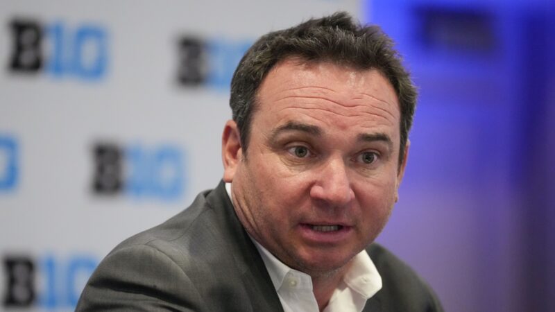 Jonathan Smith at a press conference