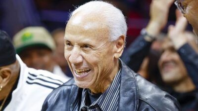 Lenny Wilkens smiling