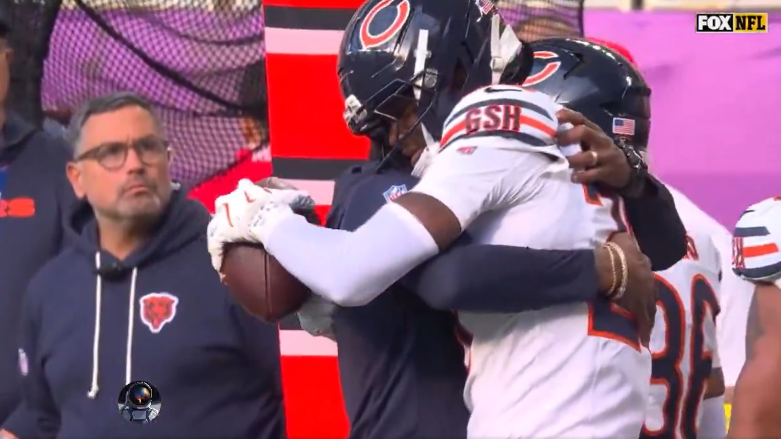 Nahshon Wright emotional after an interception