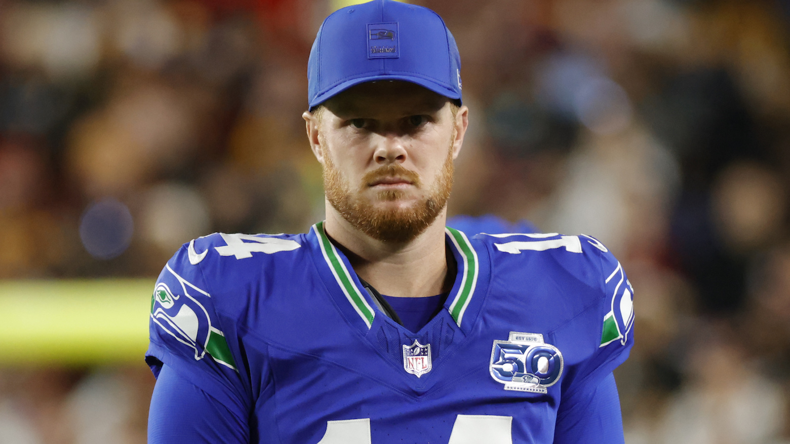 Seahawks player fires profane message at Sam Darnold's haters