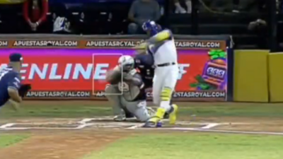 Ronald Acuna Jr. crushed home run in Venezuelan League game