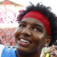 Trinidad Chambliss in Ole Miss uniform