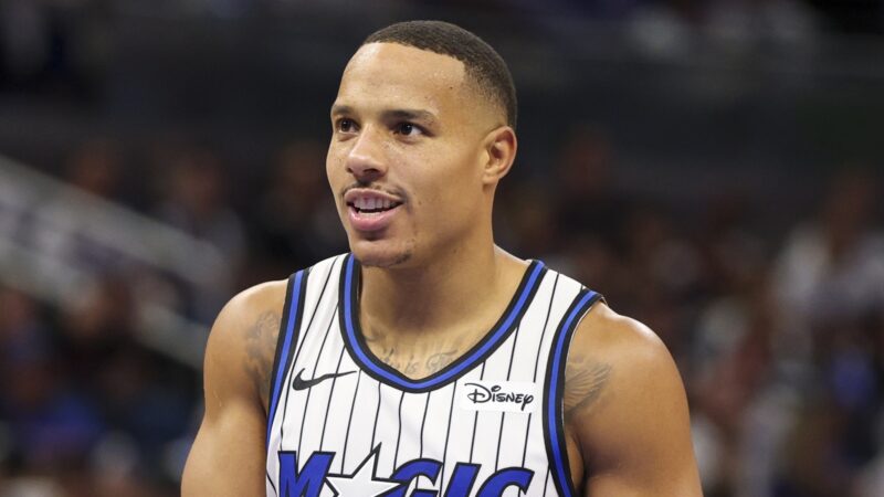 Desmond Bane smiling during a game
