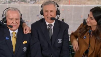 Gary Danielson in the booth