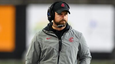 Jimmy Rogers on the sideline