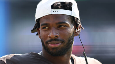 Shedeur Sanders in Browns jersey