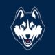 The UconnHuskies logo