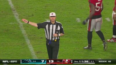 Brad Allen making a call