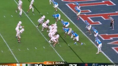 Ole Miss agains Miami