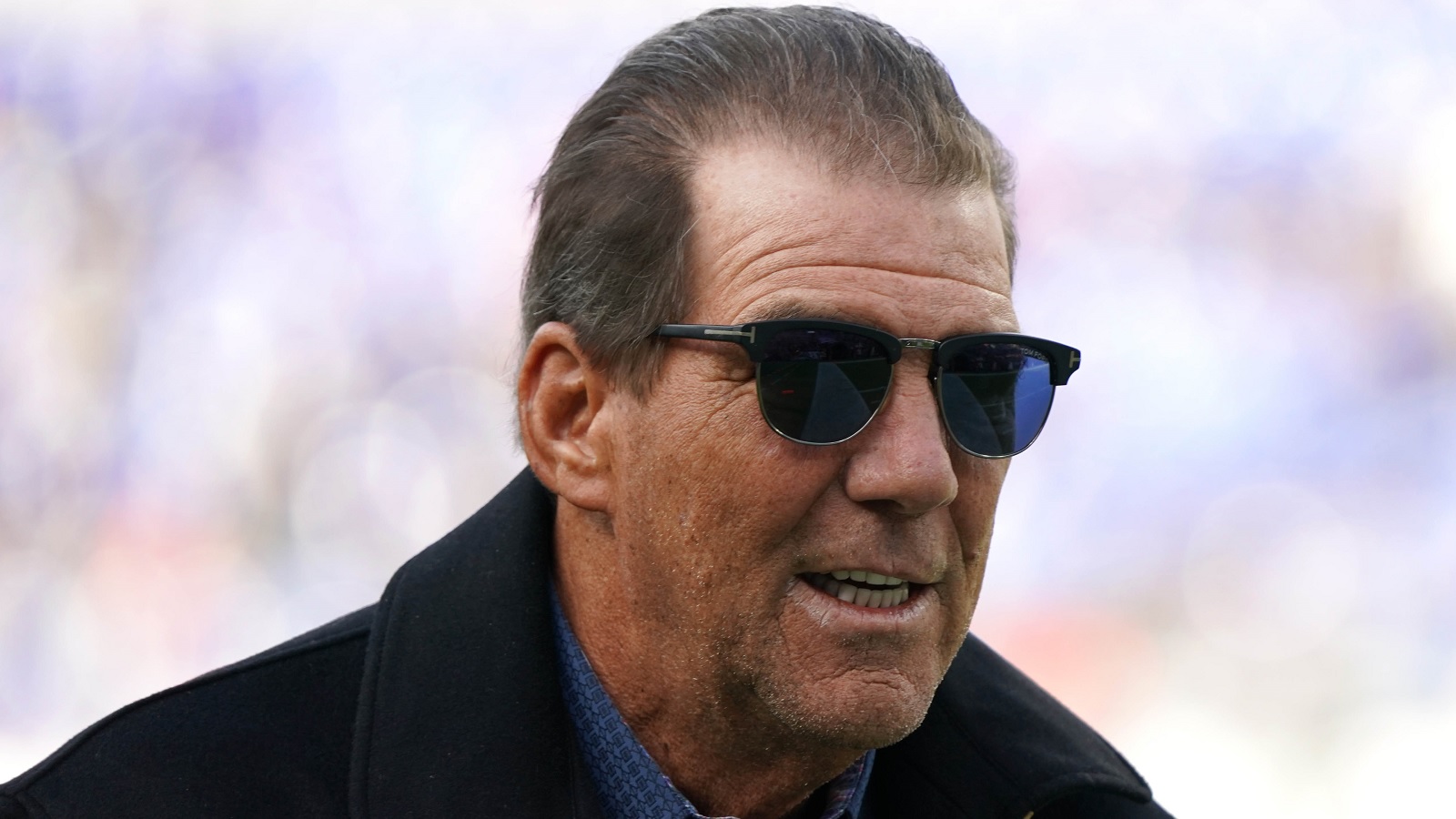 Steve Bisciotti in sunglasses