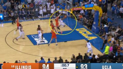 Donovan Dent in the air