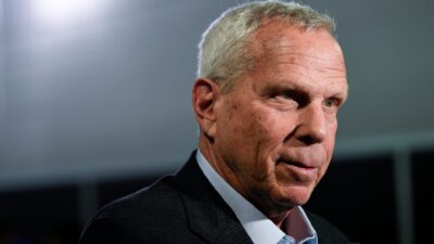Steve Tisch in a suit