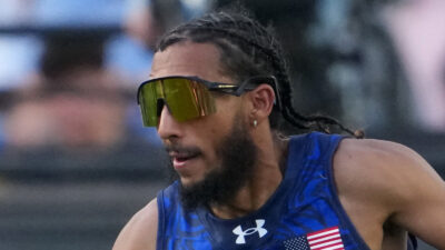 Darrell Doucette playing flag football