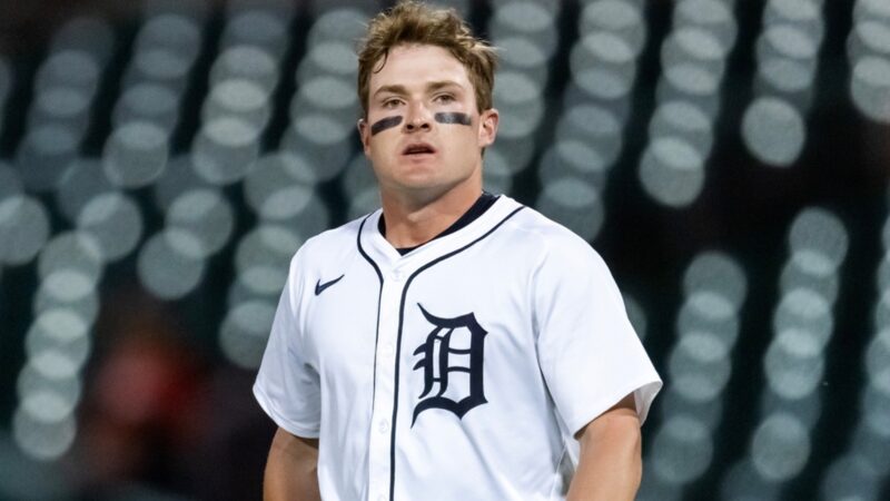 Kevin McGonigle in his Tigers uniform