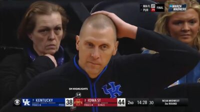 Mark Pope looking confused