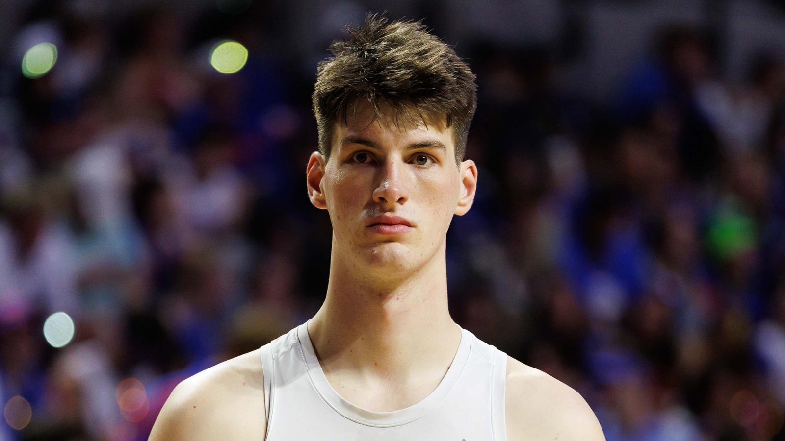 Olivier Rioux before a game