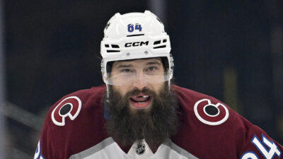 Brent Burns in Avalanche uniform