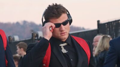 Brock Rechsteiner walking