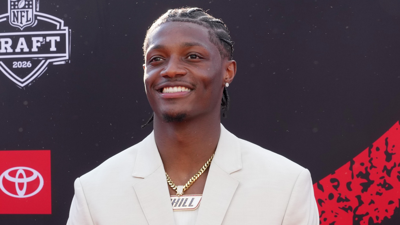 Carnell Tate smiling