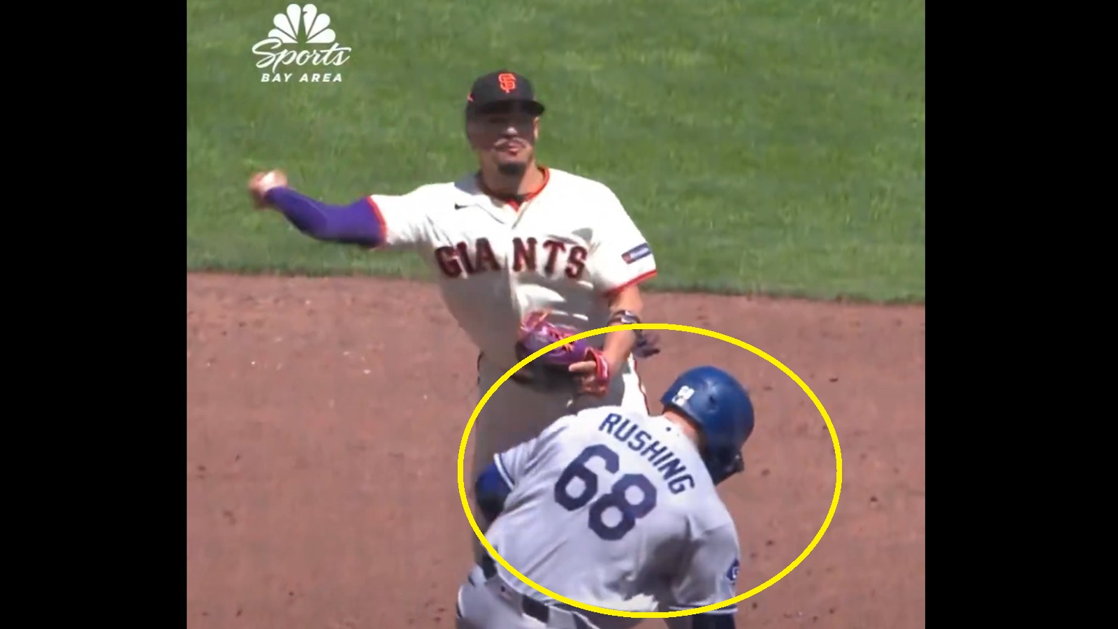 Dodgers’ Dalton Rushing sparks more backlash with a controversial slide