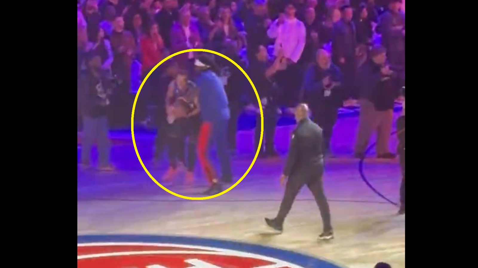 Isaiah Stewart had an incident with Desmond Bane before Game 1