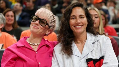 Megan Rapinoe and Sue Bird