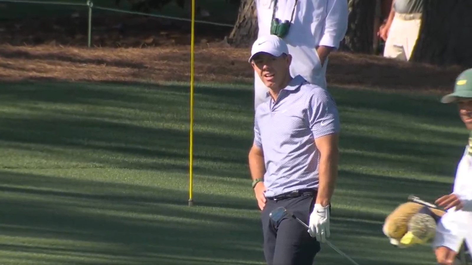 Rory McIlroy frustrated
