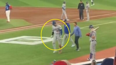 Shohei Ohtani dropping a curse word