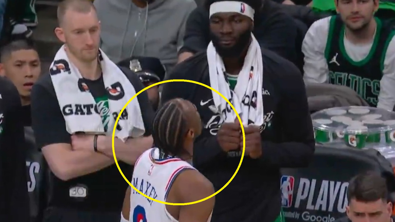 Tyrese Maxey taunts Celtics crowd during 76ers’ stunning Game 2 win