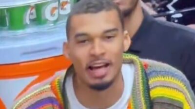 Victor Wembanyama talking trash