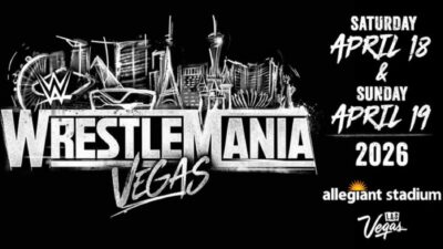 The WrestleMania 42 logo