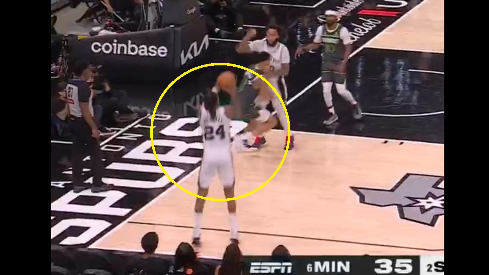 Vassell's Mid-Air Three-Pointer Stuns Timberwolves in Spurs' Playoff Victory