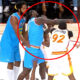 Lance Stephenson throwing a punch