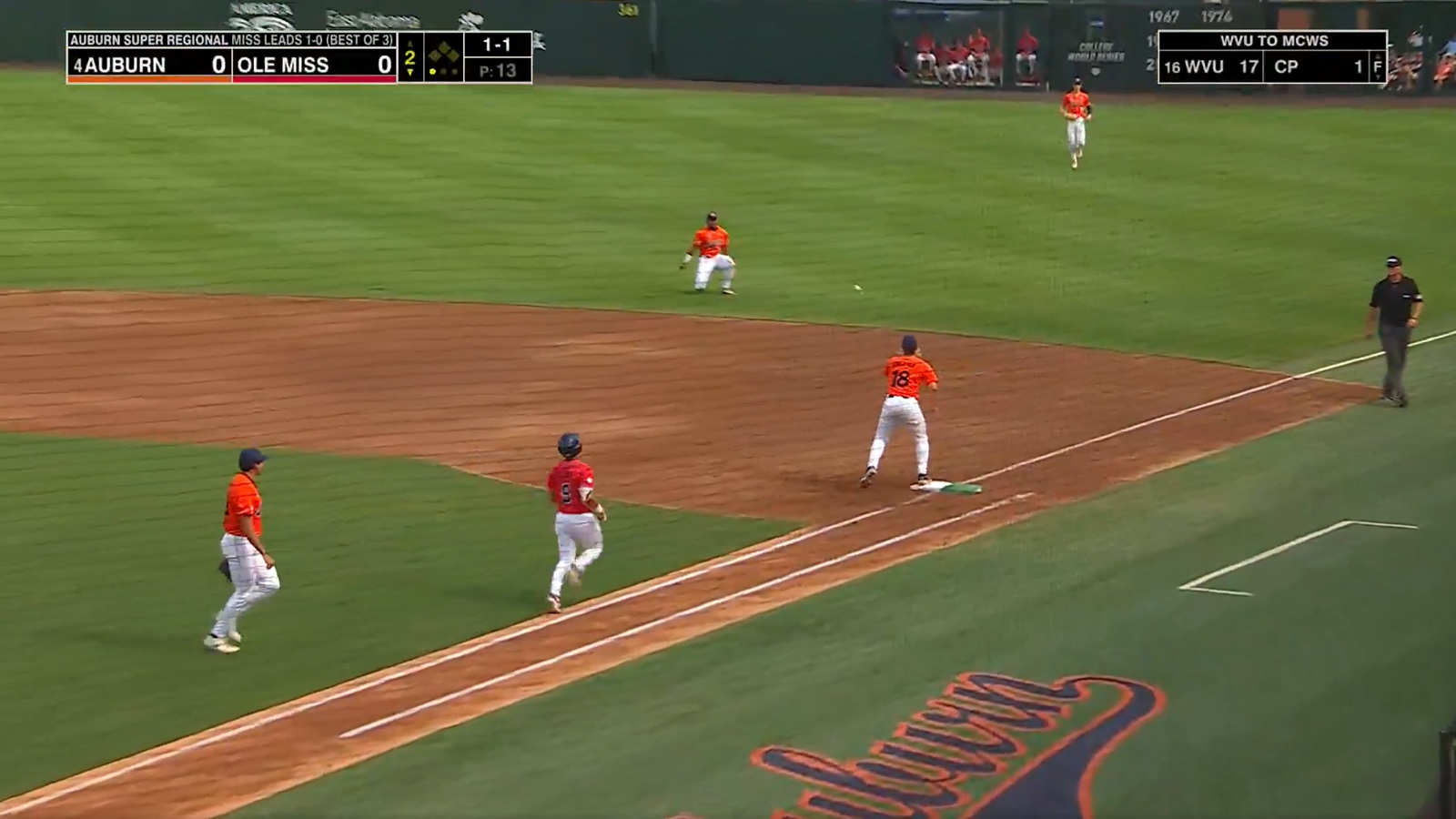 Auburn-Ole Miss uniform clash