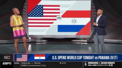 An ESPN graphic about the 2026 World Cup