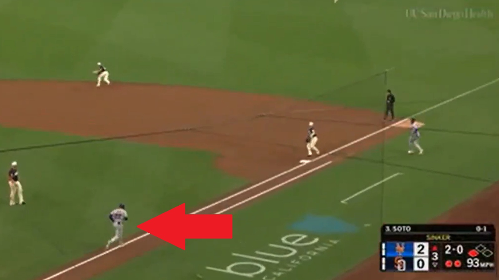 Juan Soto not hustling
