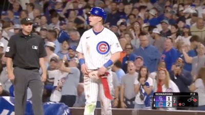 Cubs star Pete Crow-Armstrong picked off after hitting for the cycle