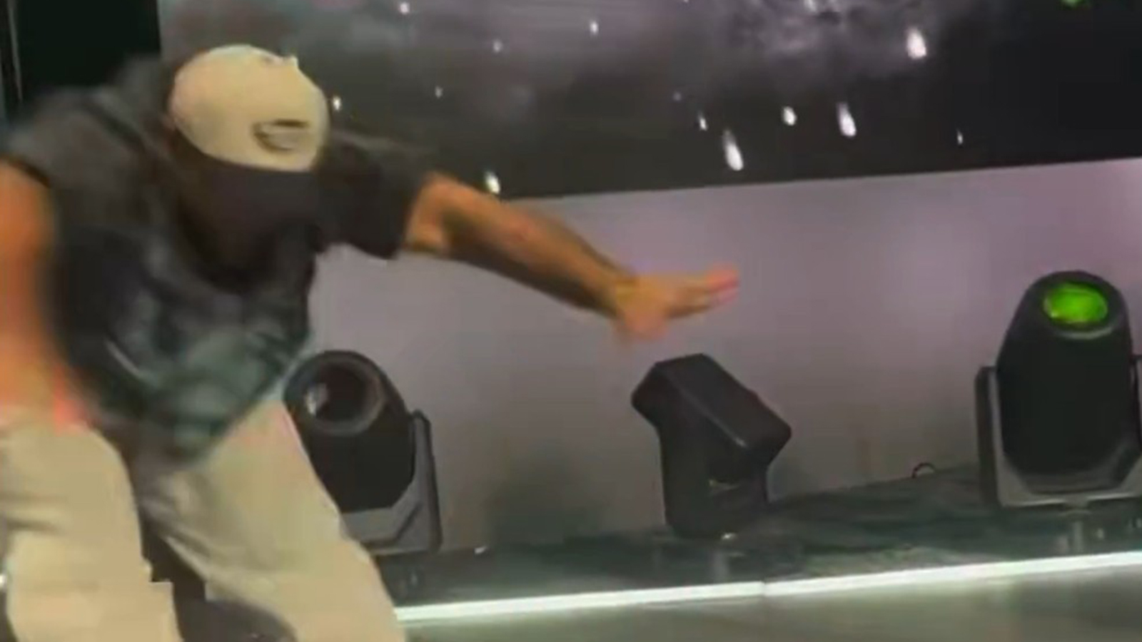 Cam Skattebo does a backflip