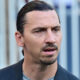 Zlatan Ibrahimovic looks on