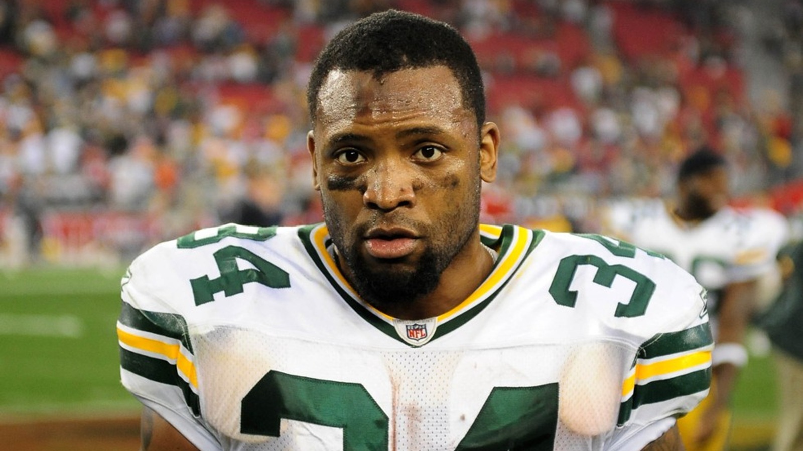 Ahman Green in his Packers uniform